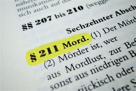 mord zweiten grades|Mord: Definition, Merkmale und Strafmaß